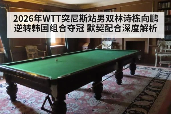 2026年WTT突尼斯站男双林诗栋向鹏逆转韩国组合夺冠 默契配合深度解析